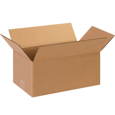 12 x 5 x 5 Shipping Boxes, 25/Bundle (1255)