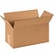 1277 Brown 12 x 7 x 7 Corrugated Boxes, 25/Bundle