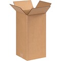 6614 Brown 14 x 6 Tall Corrugated Boxes, 25/Bundle