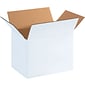11.25" x 8.75" x 8" Corrugated Boxes, White, 25/Bundle (1188SCW)
