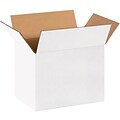 14 x 10 x 10 Kraft Corrugated Boxes, White, 25/Bundle (141010W)
