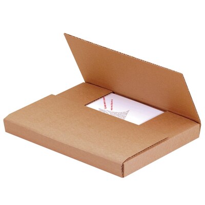 12 x 10 1/2 x 2 Easy-Fold Mailers, 50/Bundle (M12102BFK)