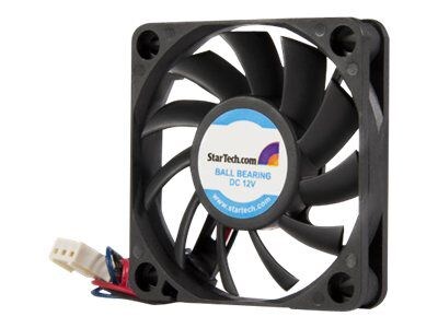 Black 60x10mm Computer Case Fan