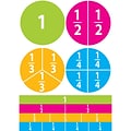 Ashley Math Die Cut Magnet, Beginning Fractions, 20/Pack (ASH10062)