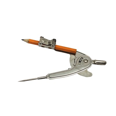 Charles Leonard Ball Bearing Compass With Golf Pencil, 12/BD