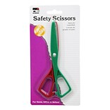 Charles Leonard Safety Scissors, 5.5 Plastic Covered Blunt Tip, Assorted Colors (CHL80512)