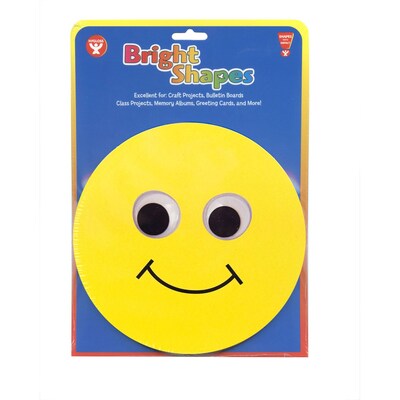 Hygloss 6 Classroom Accents; Smiley Face, 5/Pack