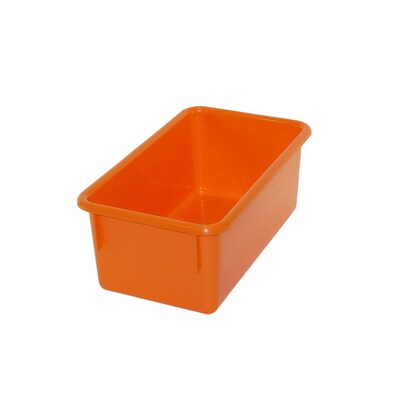 Romanoff Products Stowaway Small Storage Tub, Orange (ROM12109)