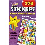 Trend Enterprises® Sticker Pad; Super Stars & Smiles, 5/Pack