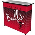 Trademark Global NBA NBA8000HC-CB Portable Bar with Case; Chicago Bulls