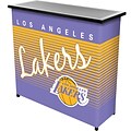 Trademark Global NBA NBA8000HC-LAL Portable Bar with Case; Los Angeles Lakers