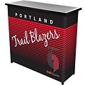 Trademark Global NBA NBA8000HC-PTB Portable Bar with Case; Portland Trailblazers