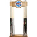 Trademark Global NBA NBA6000HC-SDC Cue Rack with Mirror; San Diego Clippers