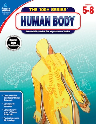 Carson-Dellosa The 100+ Series Human Body Book