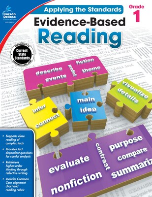 Carson-Dellosa Evidence-Based Reading Workbook for Grade 1