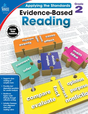 Carson-Dellosa Evidence-Based Reading Workbook for Grade 2