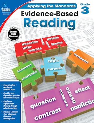 Carson-Dellosa Evidence-Based Reading Workbook for Grade 3