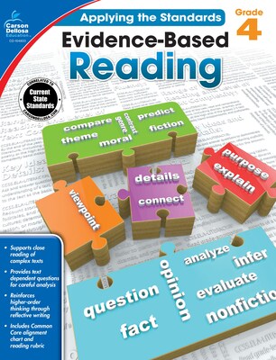 Carson-Dellosa Evidence-Based Reading Workbook for Grade 4