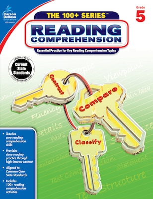 Carson-Dellosa Reading Comprehension Workbook for Grade 5