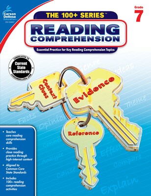 Carson-Dellosa Reading Comprehension Workbook for Grade 7