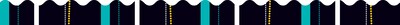 Carson-Dellosa Black, White, & Bold 36 x 2.25 Scalloped, Black, White, & Bold Borders 13 two-sided Strips (108190)