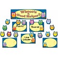 Carson-Dellosa Colorful Owls Job Assignment Bulletin Board Set, 45 Pieces/Set