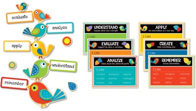 Carson-Dellosa Higher-Order Thinking Skills Bulletin Board Set, 25 Pieces/Set