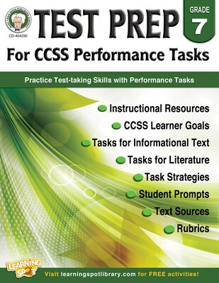 Mark Twain Test Prep for CCSS Performance Tasks Resource Book for Grade 7