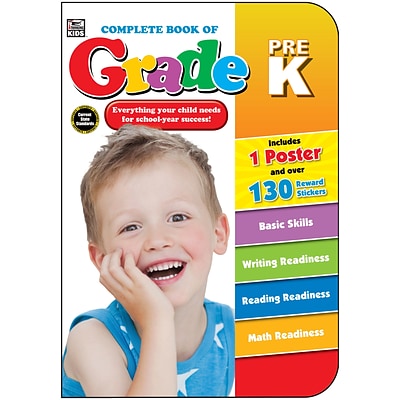 Thinking Kids Complete Book of PreK Workbook, Paperback (9781483813042)
