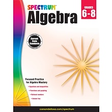 Spectrum Algebra Workbook