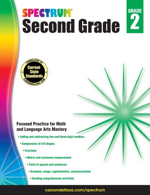 Spectrum Grade 2 Workbook