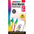 Spectrum Flash Cards, First Words, 100/Pack