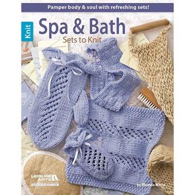 Leisure Arts LA-6531 Spa & Bath Sets To Knit