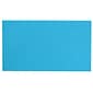 JAM Paper® Printable Business Cards, 3 1/2 x 2, Blue, 100/Pack (22128333)