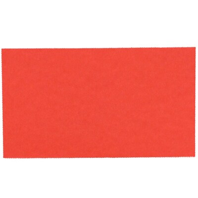 JAM Paper® Printable Business Cards, 3 1/2 x 2, Red, 100/Pack (22128334)