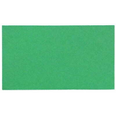 JAM Paper® Printable Business Cards, 3 1/2 x 2, Green, 100/Pack (22128335)