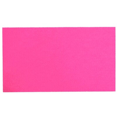 JAM Paper® Printable Business Cards, 3 1/2 x 2, Ultra Fuchsia Pink, 100/Pack (22128338)