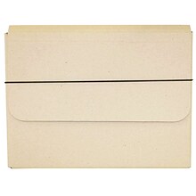 JAM Paper® Strong Thick Portfolio Carrying Case with Elastic Band Closure - 10 x 1 1/4 x 13 1/4 -
