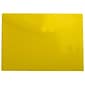 JAM Paper® Plastic Envelopes with Hook & Loop Closure, Letter Booklet, 9.75" x 13", Yellow, 12/pack (235828266)