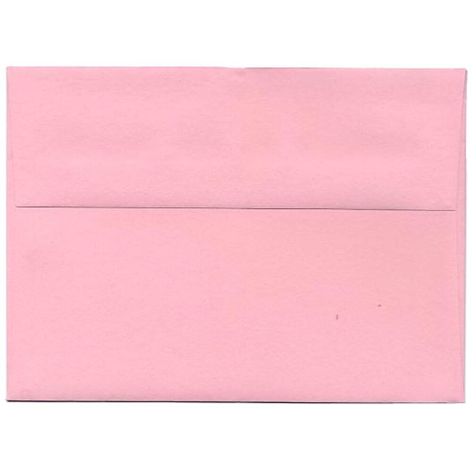 JAM Paper® A7 Invitation Envelopes, 5.25 x 7.25, Baby Pink, Bulk 250/Box (155627H)