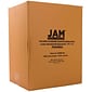 JAM Paper® Plastic Envelopes with Hook & Loop Closure, Letter Booklet, 9.75" x 13", Fuchsia Pink Poly, 12/Pack (218V0FU)