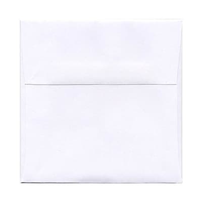 JAM Paper® 5 x 5 Square Invitation Envelopes, White, 50/Pack (28414I)