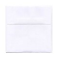 JAM Paper® 5 x 5 Square Invitation Envelopes, White, Bulk 250/Box (28414H)