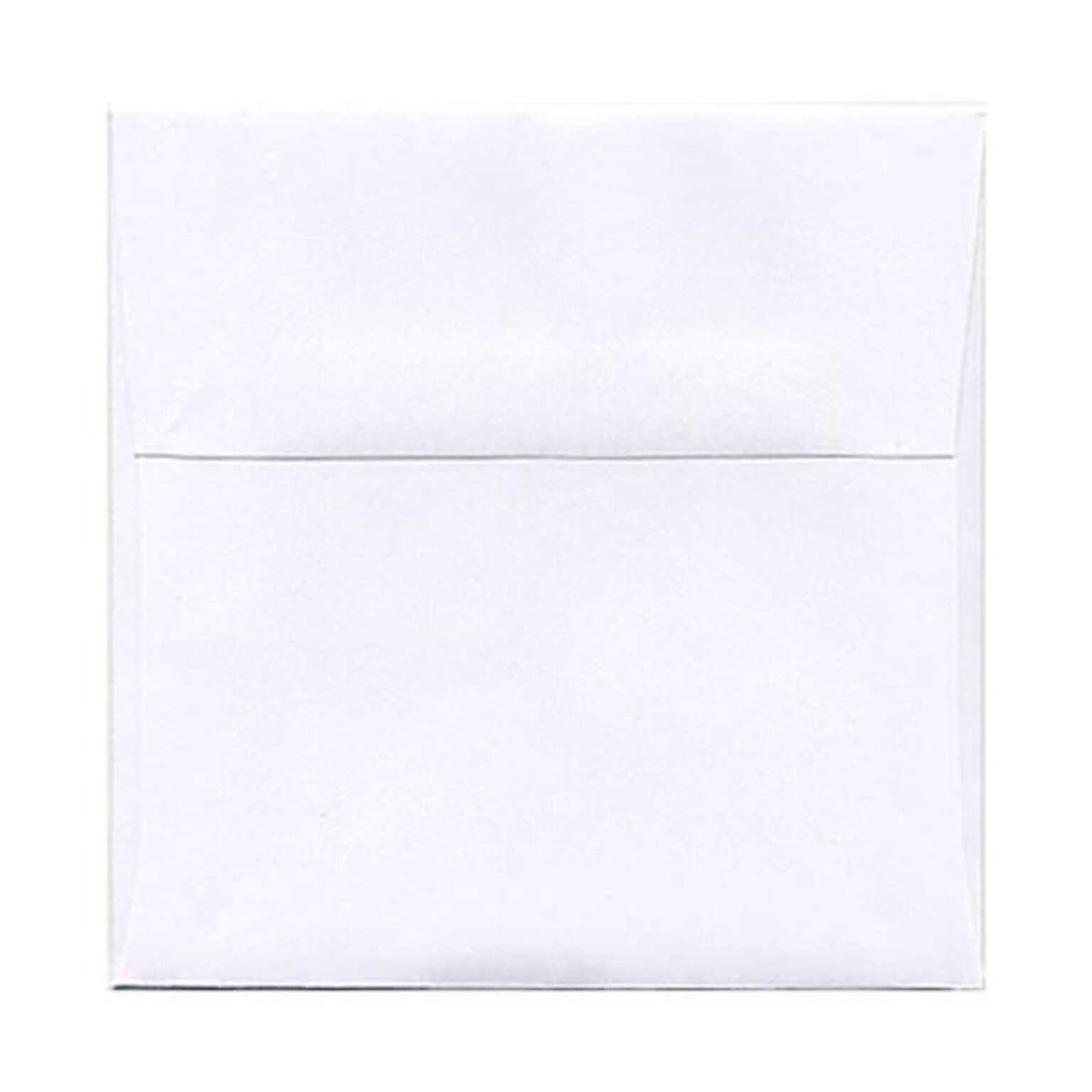 JAM Paper 5 x 5 Square Invitation Envelopes, White, 50/Pack (28414I)