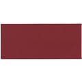 JAM Paper Open End #10 Business Envelope, 4 1/8 x 9 1/2, Dark Red, 500/Pack (31511298H)