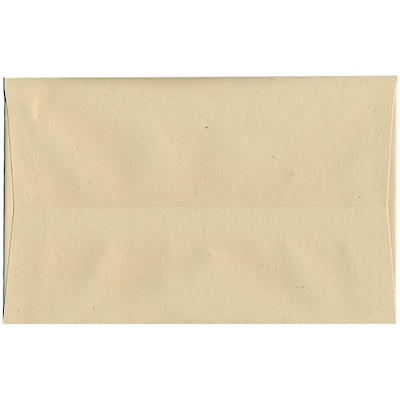 JAM Paper® A10 Recycled Invitation Envelopes, 6 x 9.5, Genesis Husk, 50/Pack (3222I)