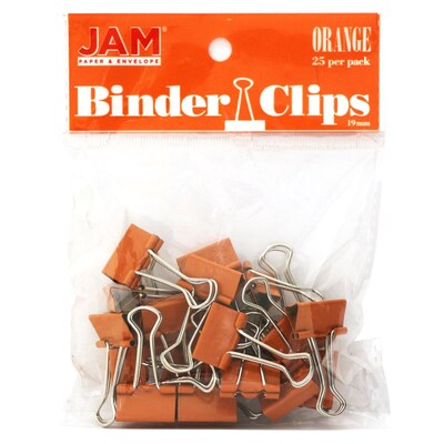 orange binder clips