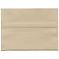 JAM Paper® A7 Passport Invitation Envelopes, 5.25 x 7.25, Sandstone Brown Recycled, 50/Pack (41403I)