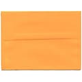 JAM Paper A6 Colored Invitation Envelopes, 4.75 x 6.5, Ultra Orange, 50/Pack (80344I)