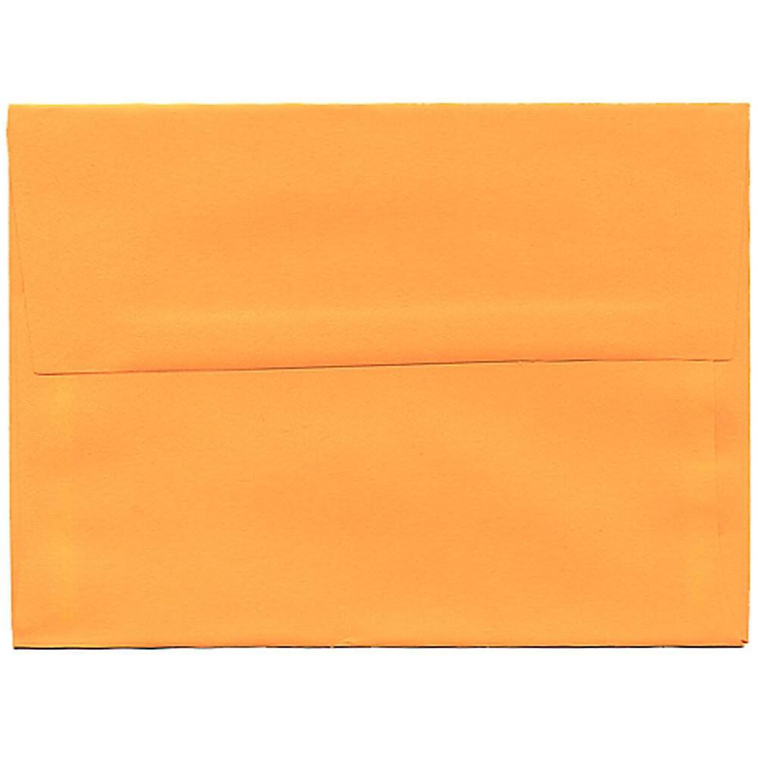 JAM Paper A6 Colored Invitation Envelopes, 4.75 x 6.5, Ultra Orange, 50/Pack (80344I)